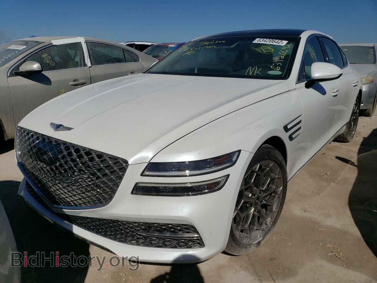 2021 GENESIS G80 - VIN: KMTGB4SC0MU045592 - Фото 2