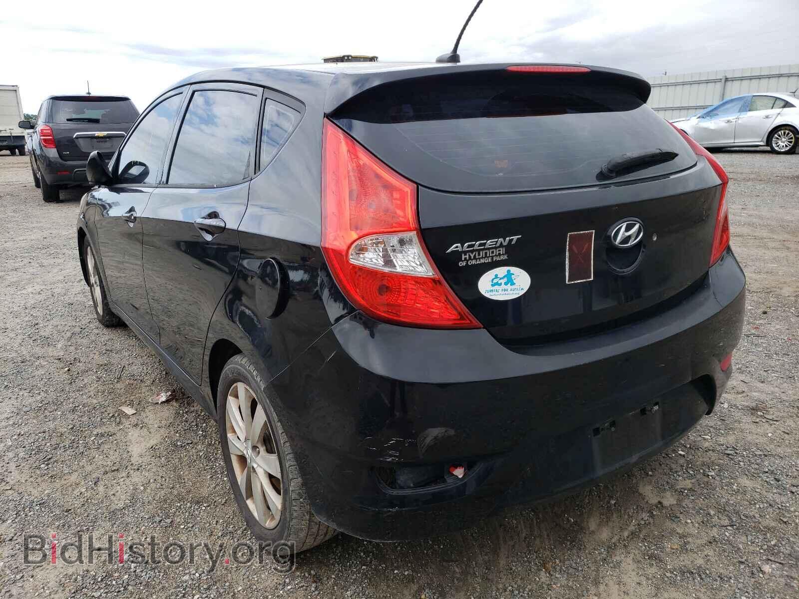 2012 HYUNDAI ACCENT - VIN: KMHCU5AE3CU005033 - Фото 3