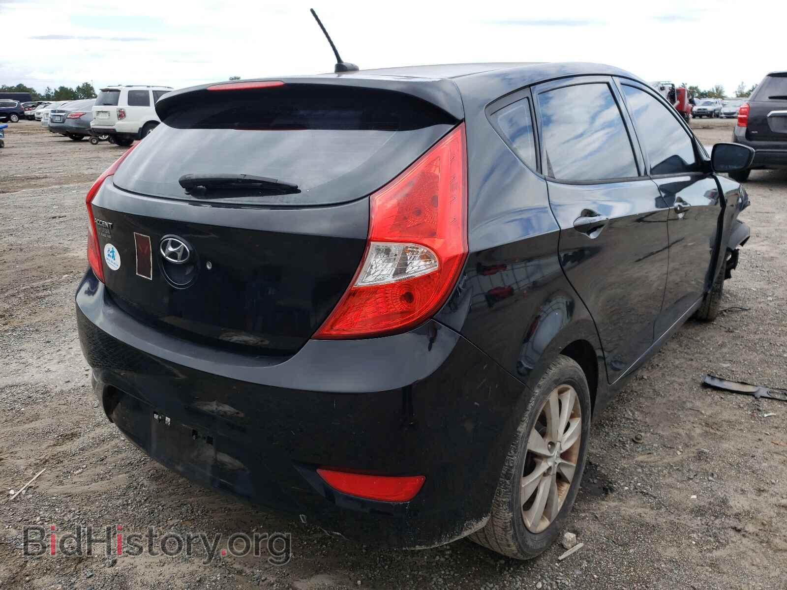 2012 HYUNDAI ACCENT - VIN: KMHCU5AE3CU005033 - Фото 4