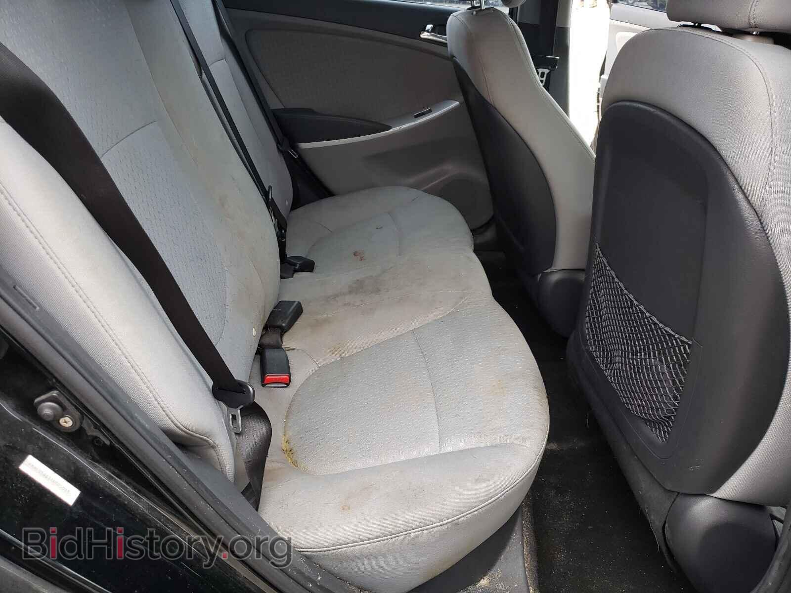 2012 HYUNDAI ACCENT - VIN: KMHCU5AE3CU005033 - Фото 6