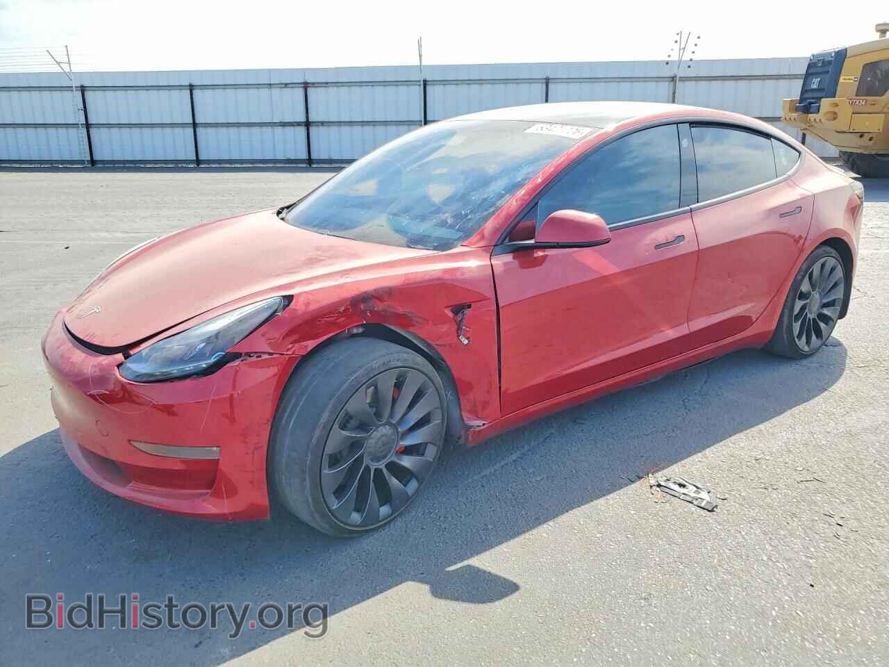 Photo 5YJ3E1EC5MF985006 - TESLA MODEL 3 2021