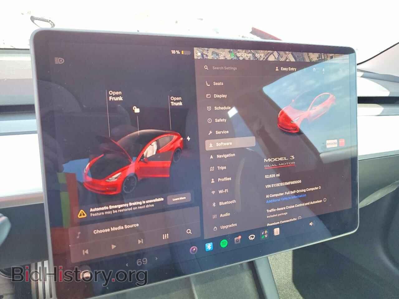 2021 TESLA MODEL 3 - VIN: 5YJ3E1EC5MF985006 - Фото 9