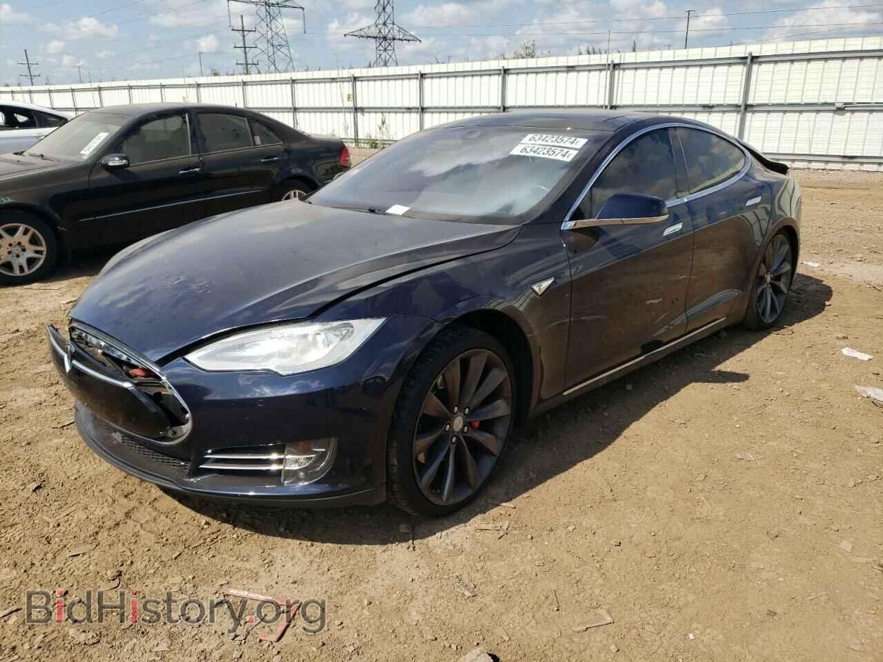 Фотография 5YJSA1H23EFP64001 - TESLA MODEL S 2014