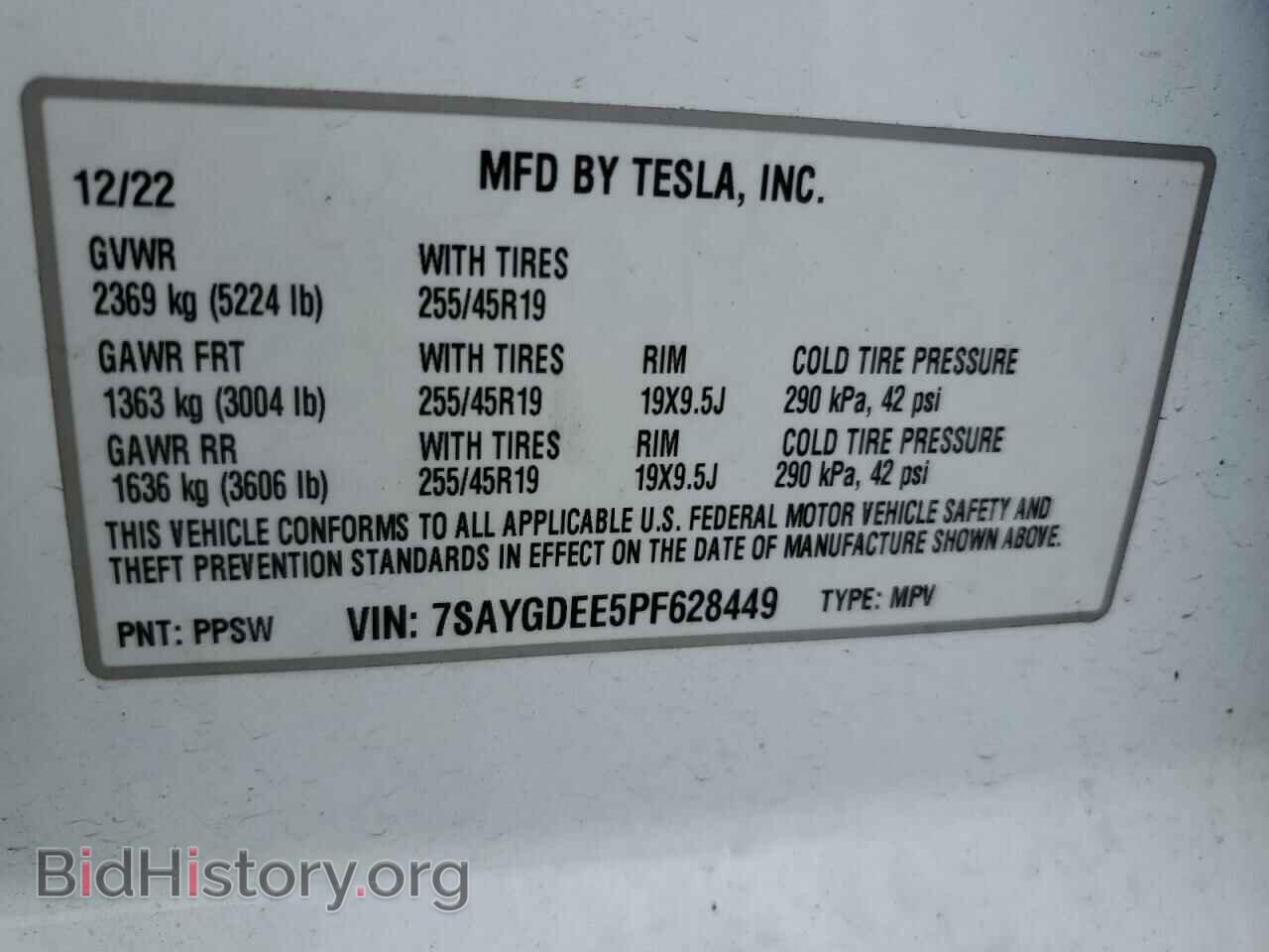 2023 TESLA MODEL Y - VIN: 7SAYGDEE5PF628449 - Фото 12