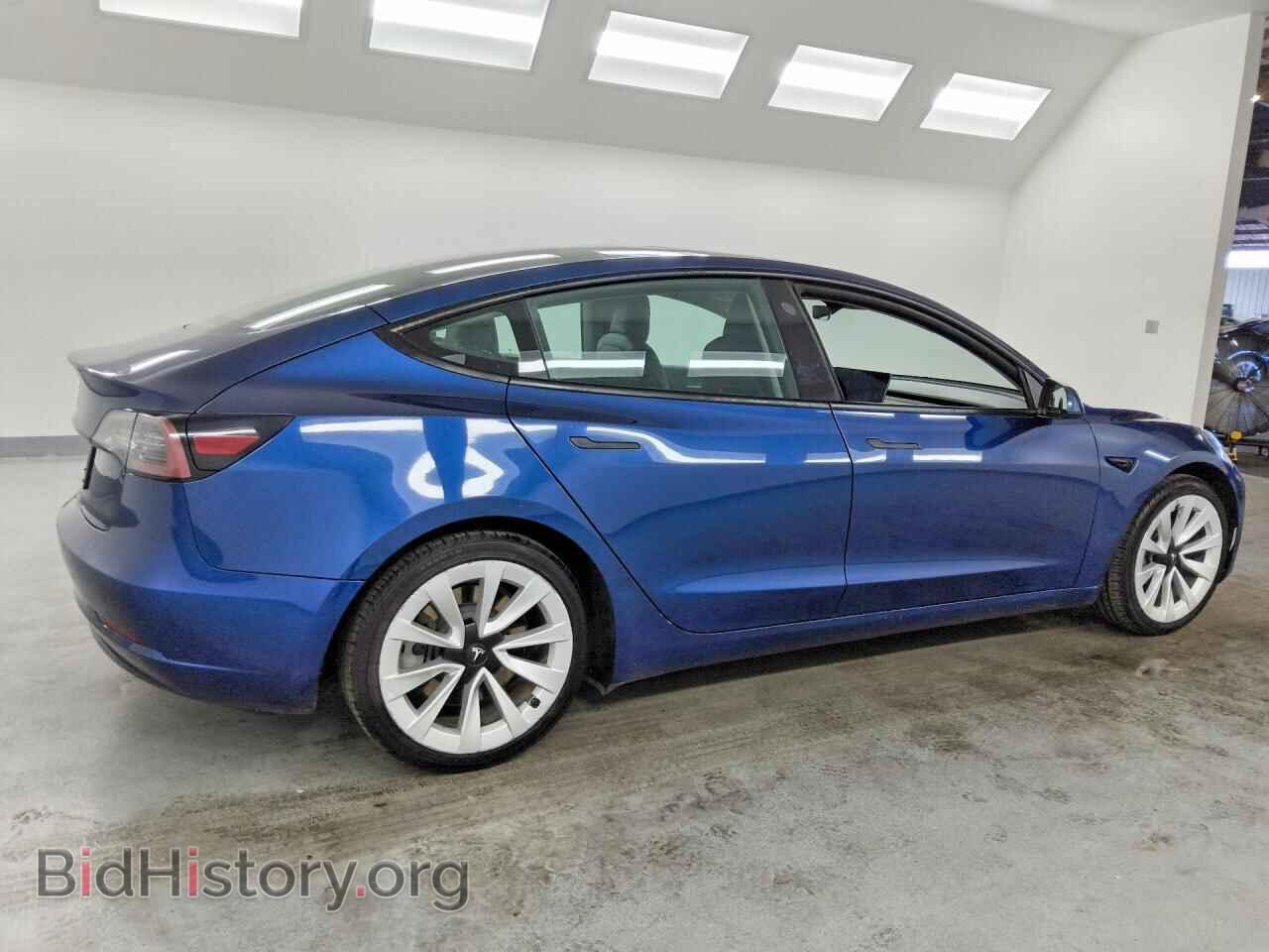 2022 TESLA MODEL 3 - VIN: 5YJ3E1EA7NF189602 - Фото 3
