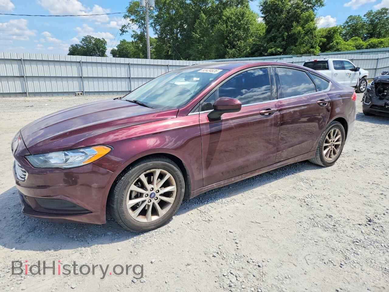 Photo 3FA6P0H74HR161301 - FORD FUSION 2017