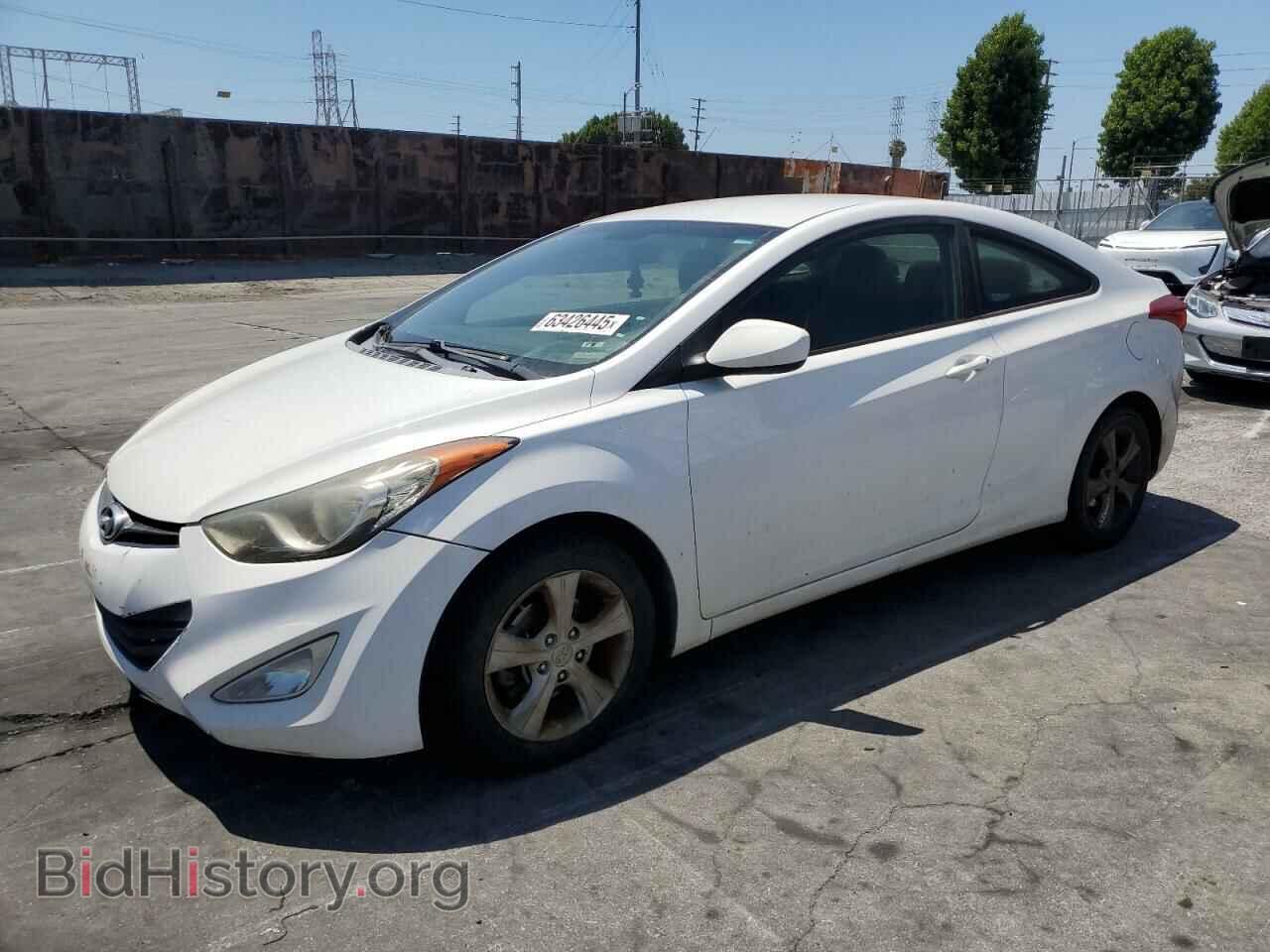 Photo KMHDH6AE5DU001498 - HYUNDAI ELANTRA 2013