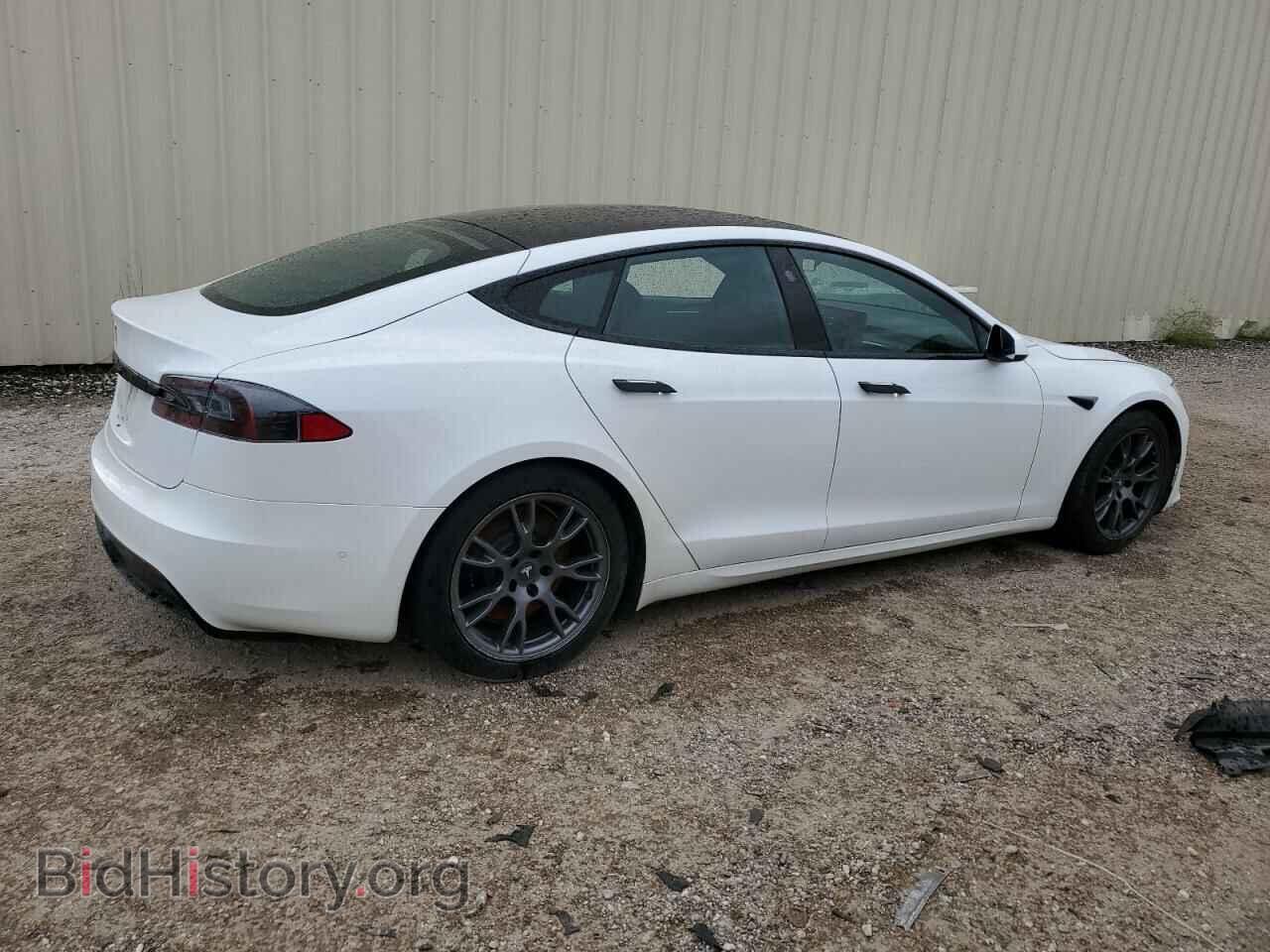 2021 TESLA MODEL S - VIN: 5YJSA1E52MF439756 - Фото 3