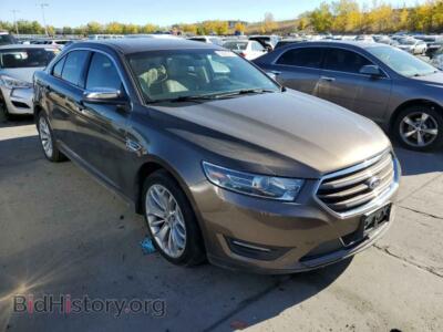 2015 Ford TAURUS Taurus LIM, коричневый — VIN 1FAHP2F82FG146574, Copart