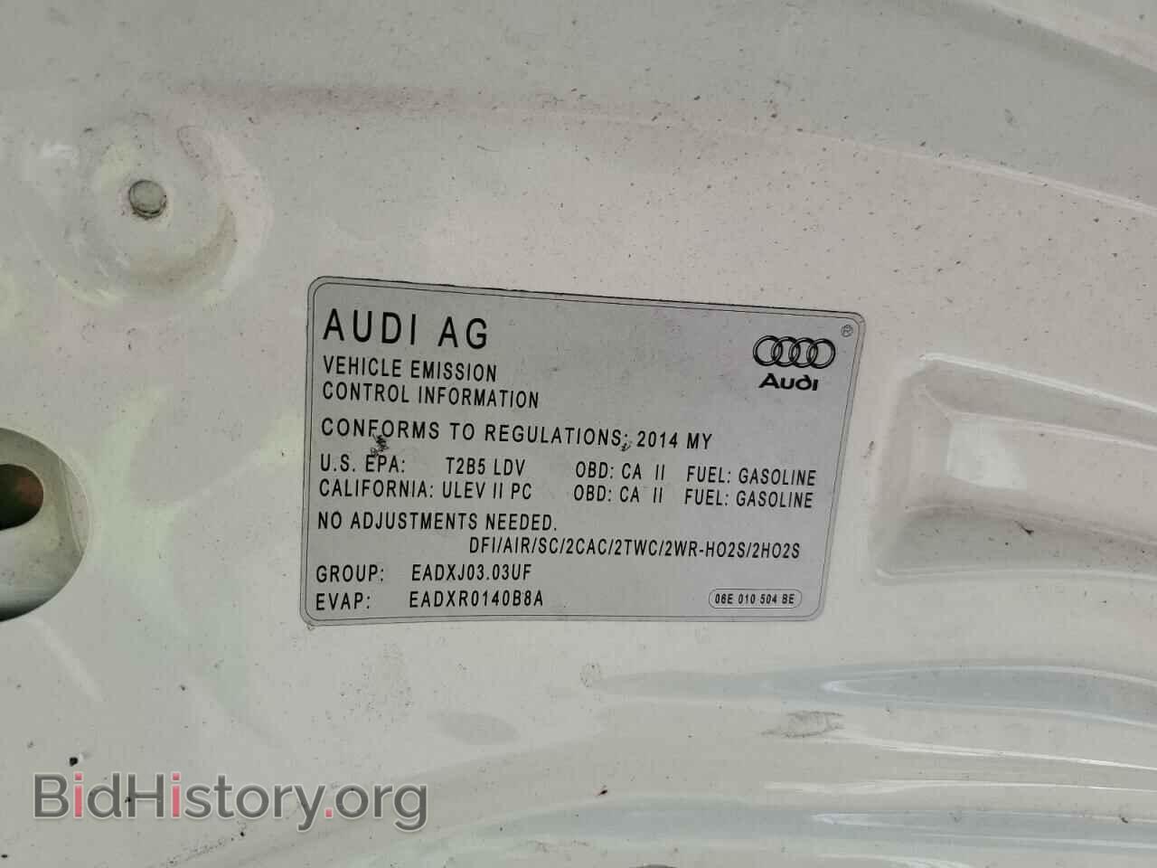 2014 AUDI S5/RS5 - VIN: WAUCGAFR1EA026464 - Фото 12