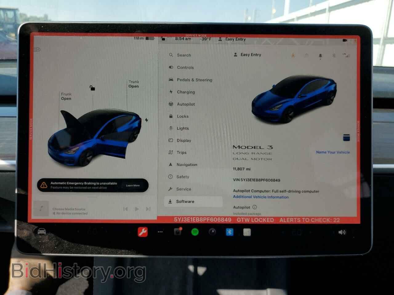 2023 TESLA MODEL 3 - VIN: 5YJ3E1EB8PF606849 - Фото 9