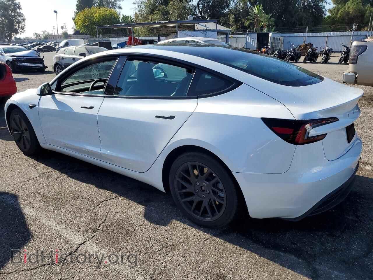 2024 TESLA MODEL 3 - VIN: 5YJ3E1EA4RF825706 - Photo 2