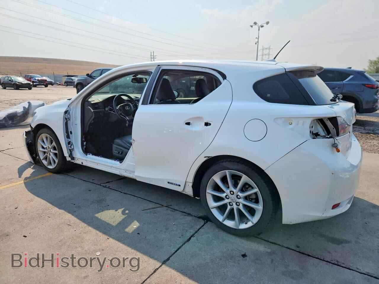 2012 LEXUS CT 200 - VIN: JTHKD5BH6C2087245 - Photo 2