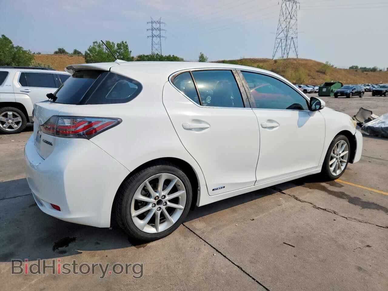 2012 LEXUS CT 200 - VIN: JTHKD5BH6C2087245 - Photo 3