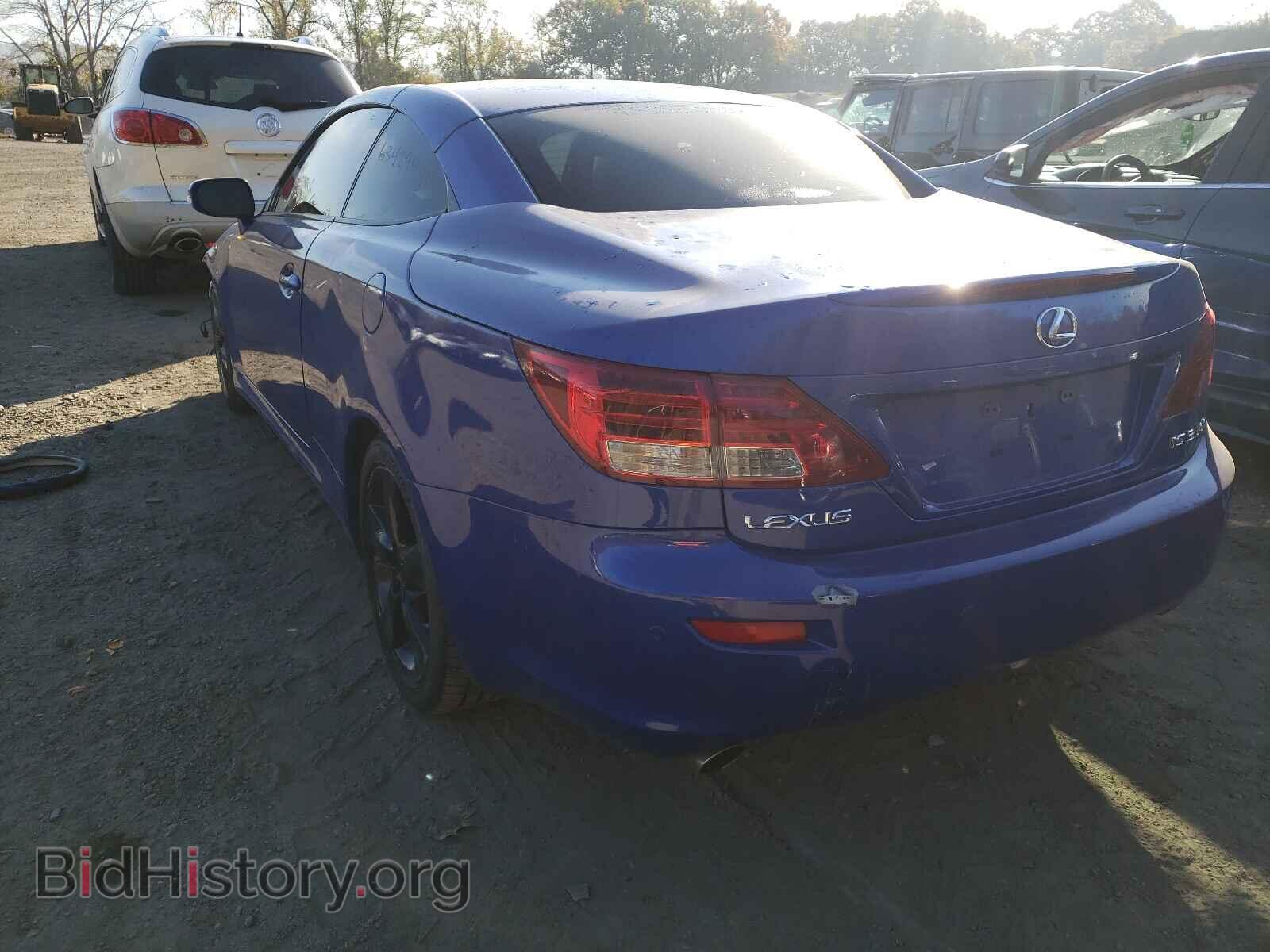 2010 LEXUS IS - VIN: JTHFE2C2XA2501003 - Фото 3
