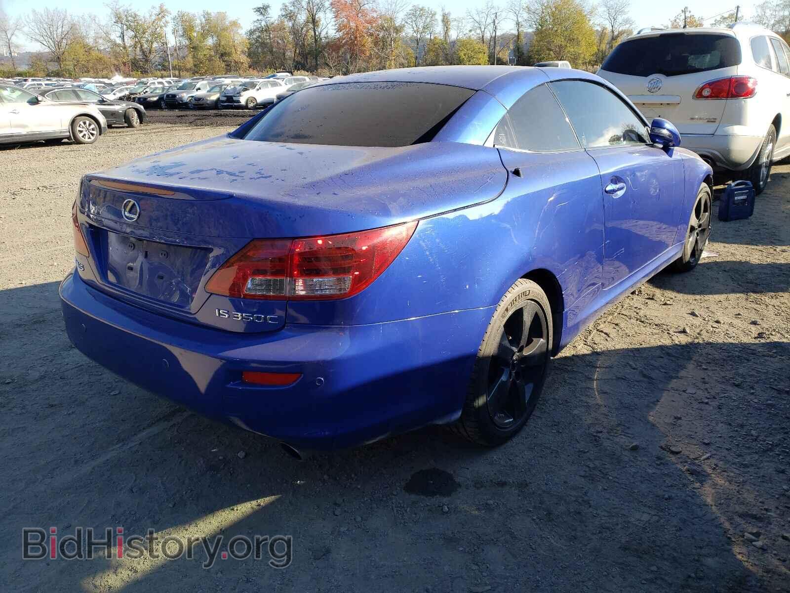 2010 LEXUS IS - VIN: JTHFE2C2XA2501003 - Фото 4