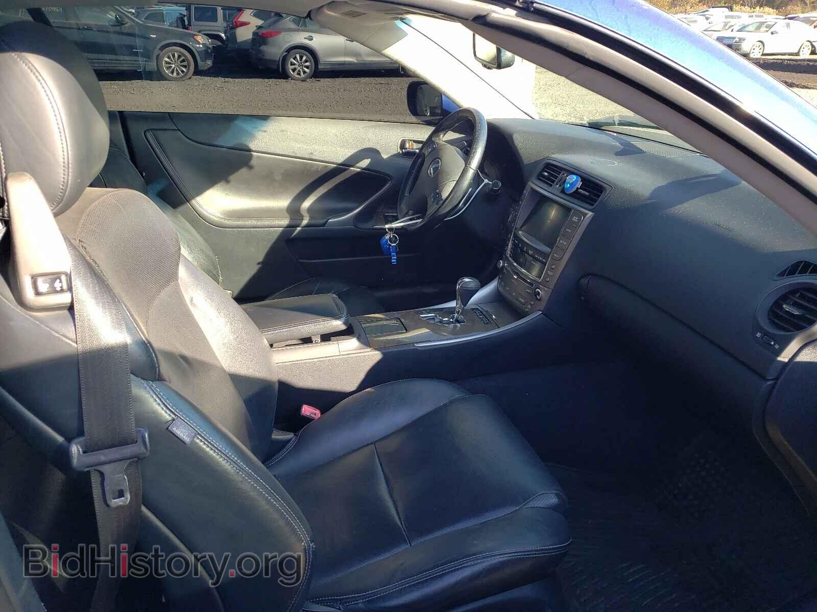 2010 LEXUS IS - VIN: JTHFE2C2XA2501003 - Фото 5
