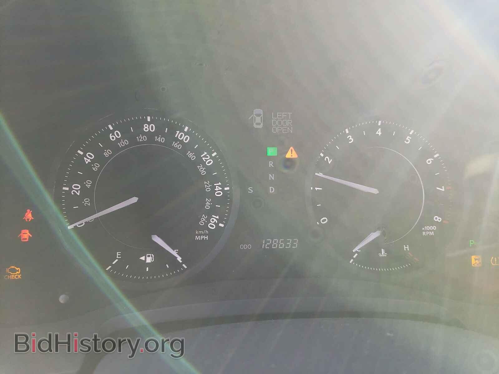 2010 LEXUS IS - VIN: JTHFE2C2XA2501003 - Фото 8