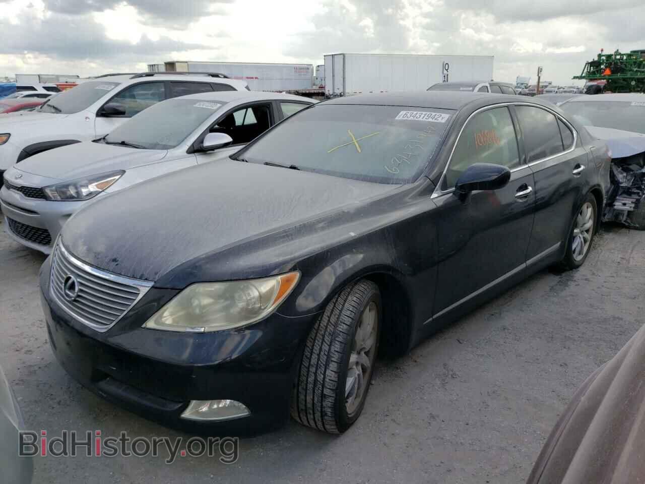 2007 LEXUS LS460 - VIN: JTHBL46F775044155 - Фото 2