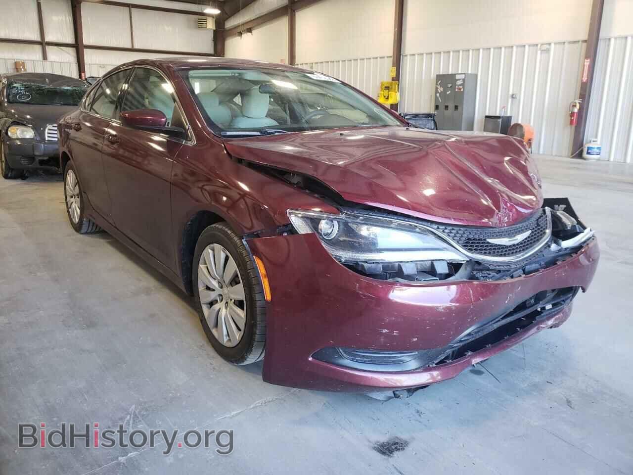Фотография 1C3CCCFB9FN682567 - CHRYSLER 200 2015