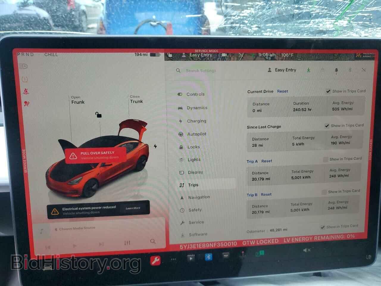 2022 TESLA MODEL 3 - VIN: 5YJ3E1EB9NF350010 - Photo 9