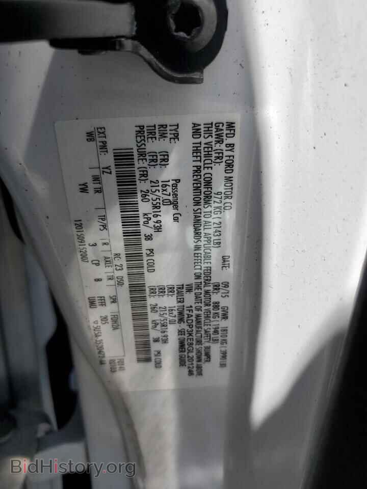 2016 FORD FOCUS - VIN: 1FADP3KE8GL201246 - Фото 13