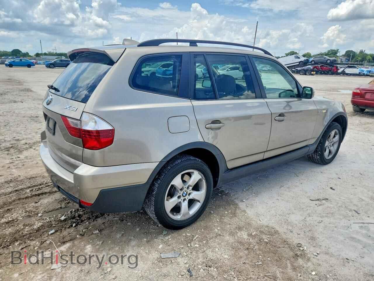 2007 BMW X3 - VIN: WBXPC934X7WF27193 - Фото 3