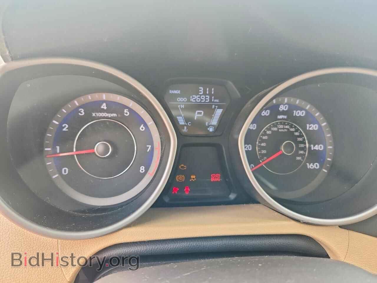 2013 HYUNDAI ELANTRA - VIN: KMHDH4AE3DU801642 - Фото 9