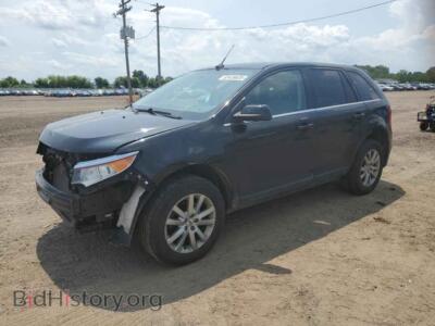 2014 Ford EDGE Limited, черный — VIN 2FMDK4KC0EBB21381, Copart
