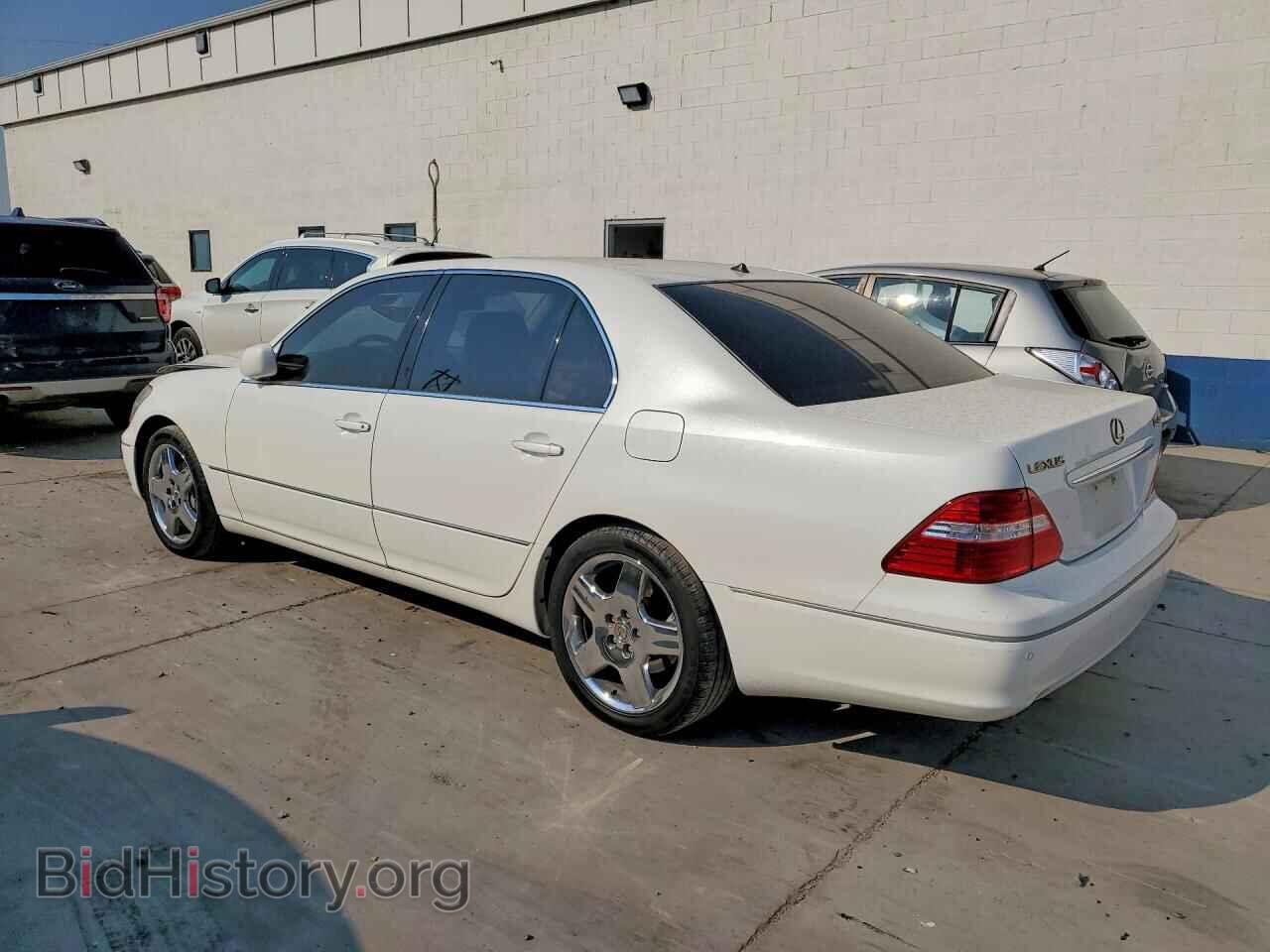 2005 LEXUS LS430 - VIN: JTHBN36F555018767 - Фото 2
