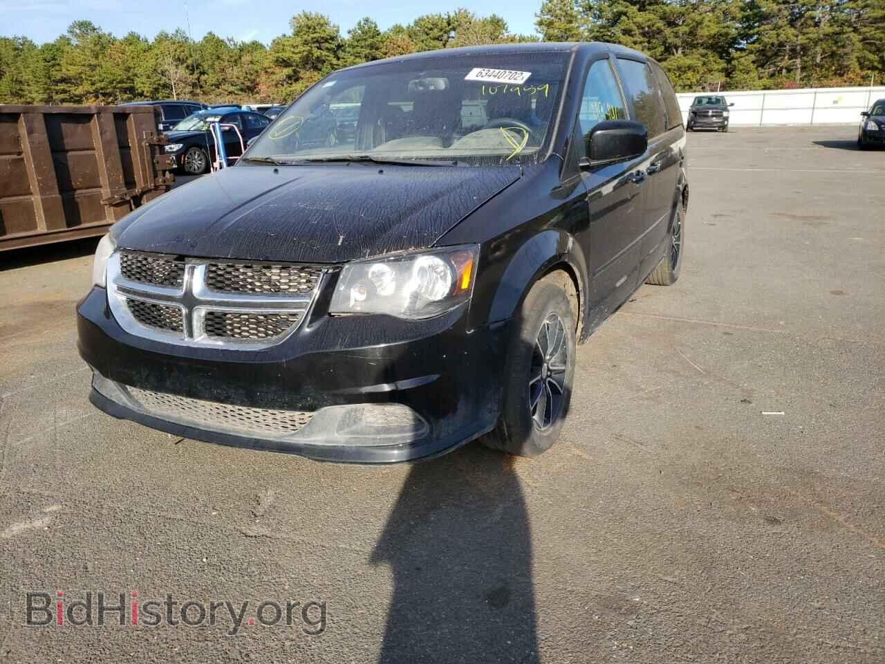2016 DODGE CARAVAN - VIN: 2C4RDGBG1GR107959 - Фото 2