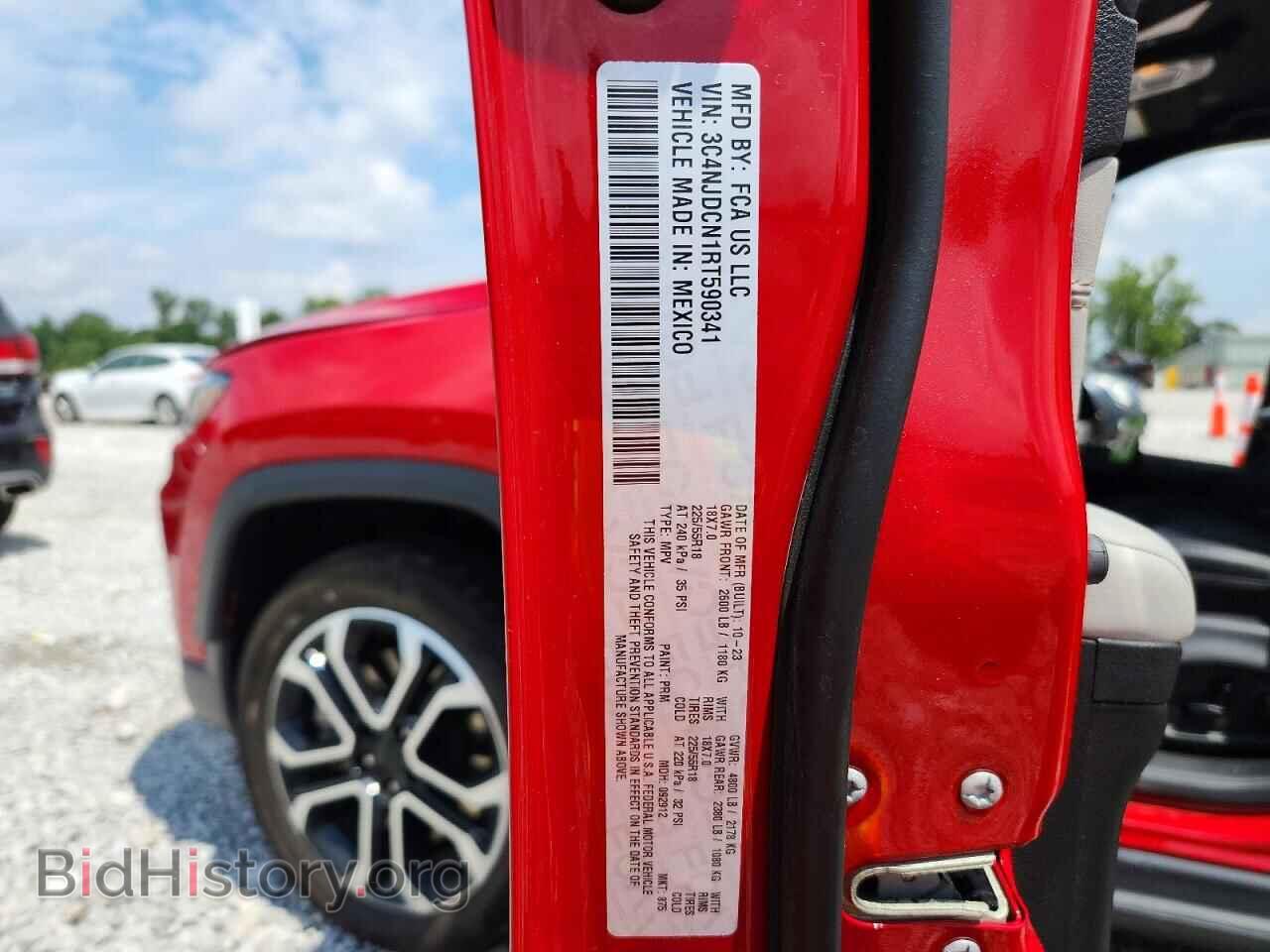 2024 JEEP COMPASS - VIN: 3C4NJDCN1RT590341 - Фото 13