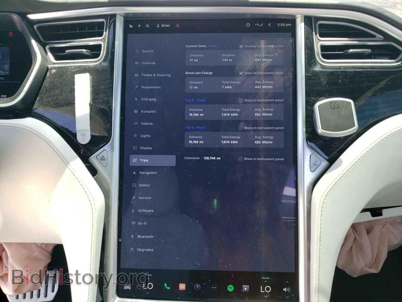 2017 TESLA MODEL X - VIN: 5YJXCAE45HF075748 - Photo 9