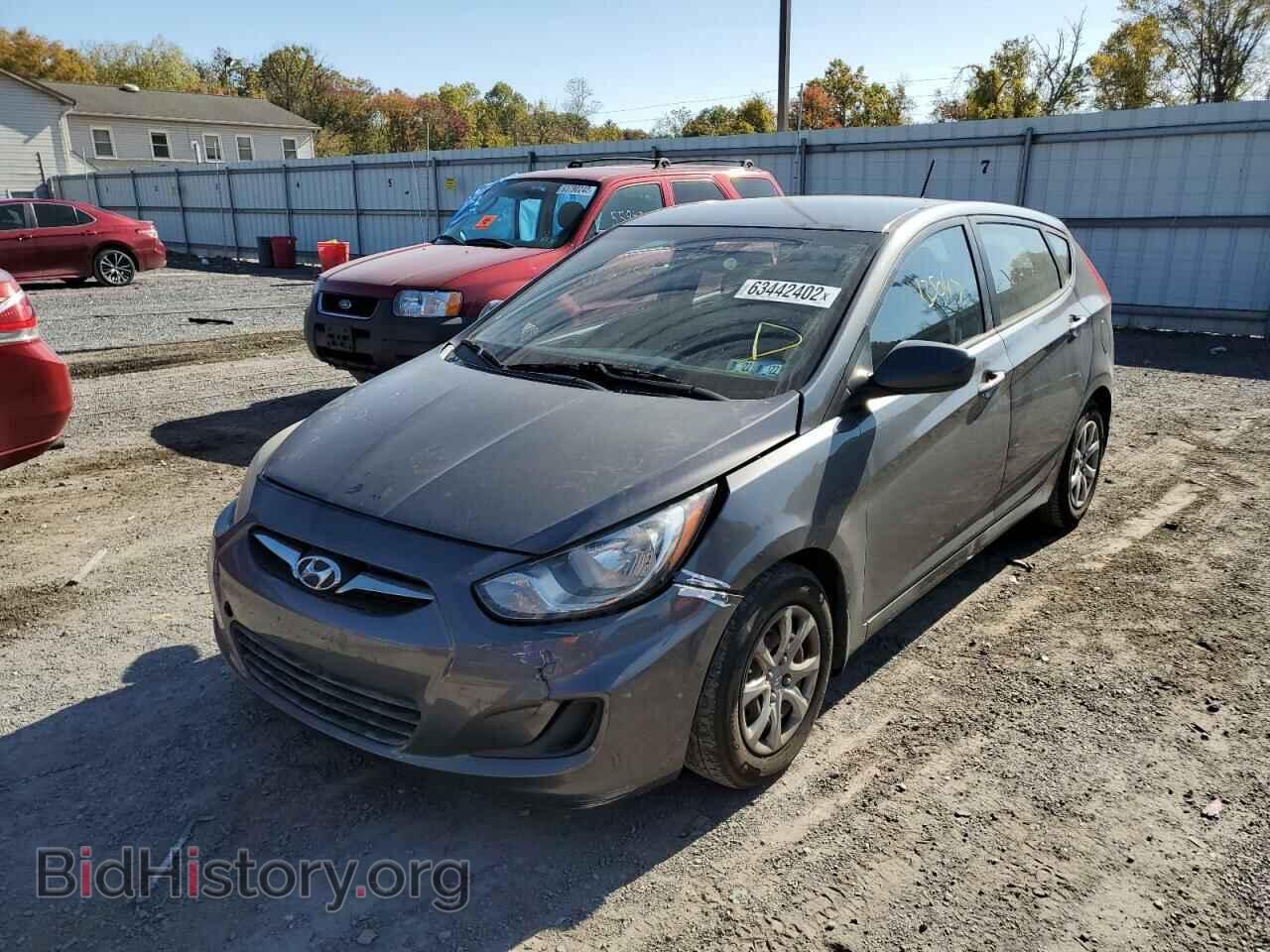 2012 HYUNDAI ACCENT - VIN: KMHCT5AE7CU041231 - Фото 2