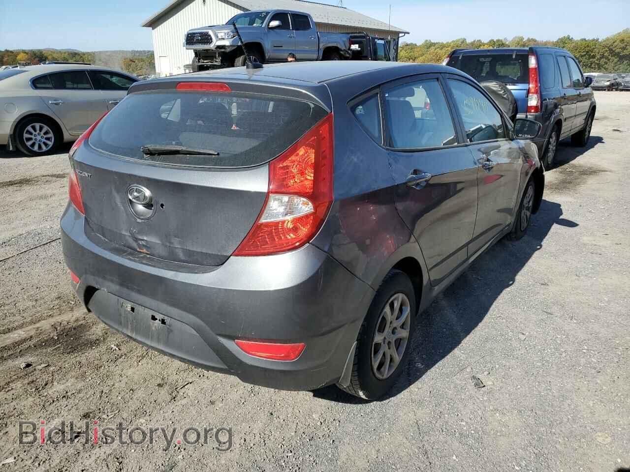2012 HYUNDAI ACCENT - VIN: KMHCT5AE7CU041231 - Фото 4