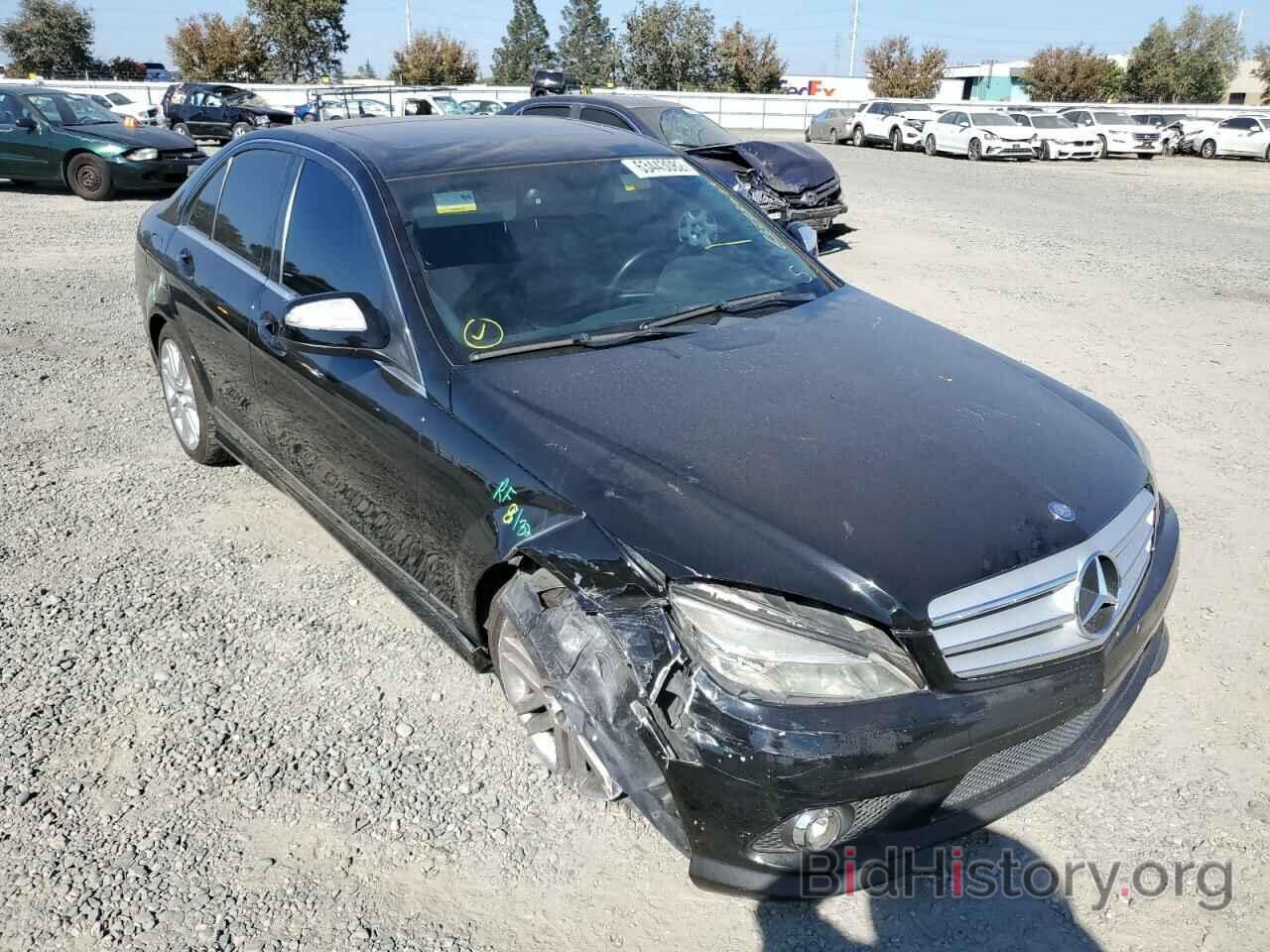 Photo WDDGF54X39R073542 - MERCEDES-BENZ C-CLASS 2009