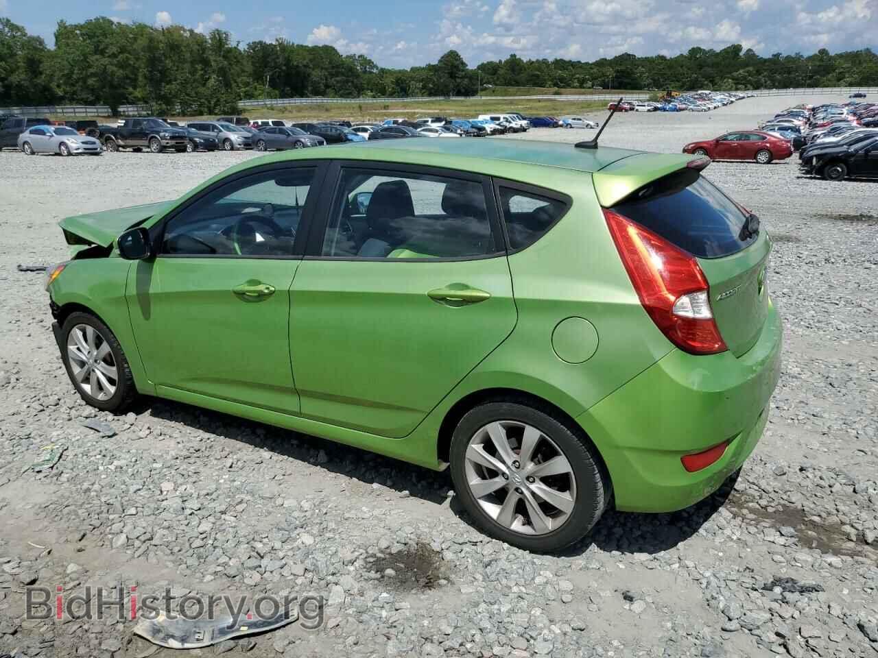 2013 HYUNDAI ACCENT - VIN: KMHCU5AE8DU078254 - Фото 2
