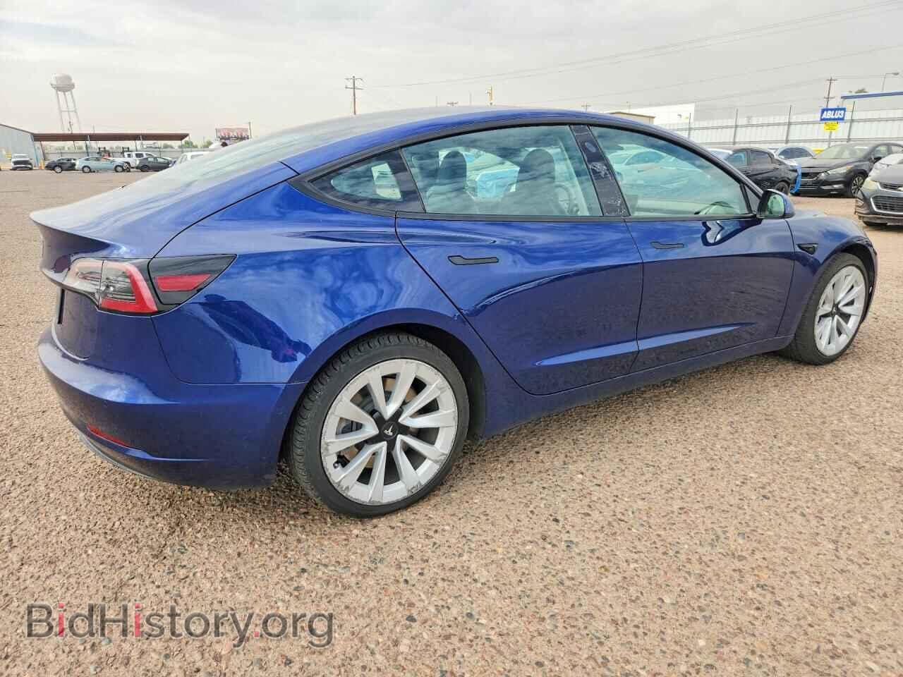 2022 TESLA MODEL 3 - VIN: 5YJ3E1EA2NF304347 - Фото 3