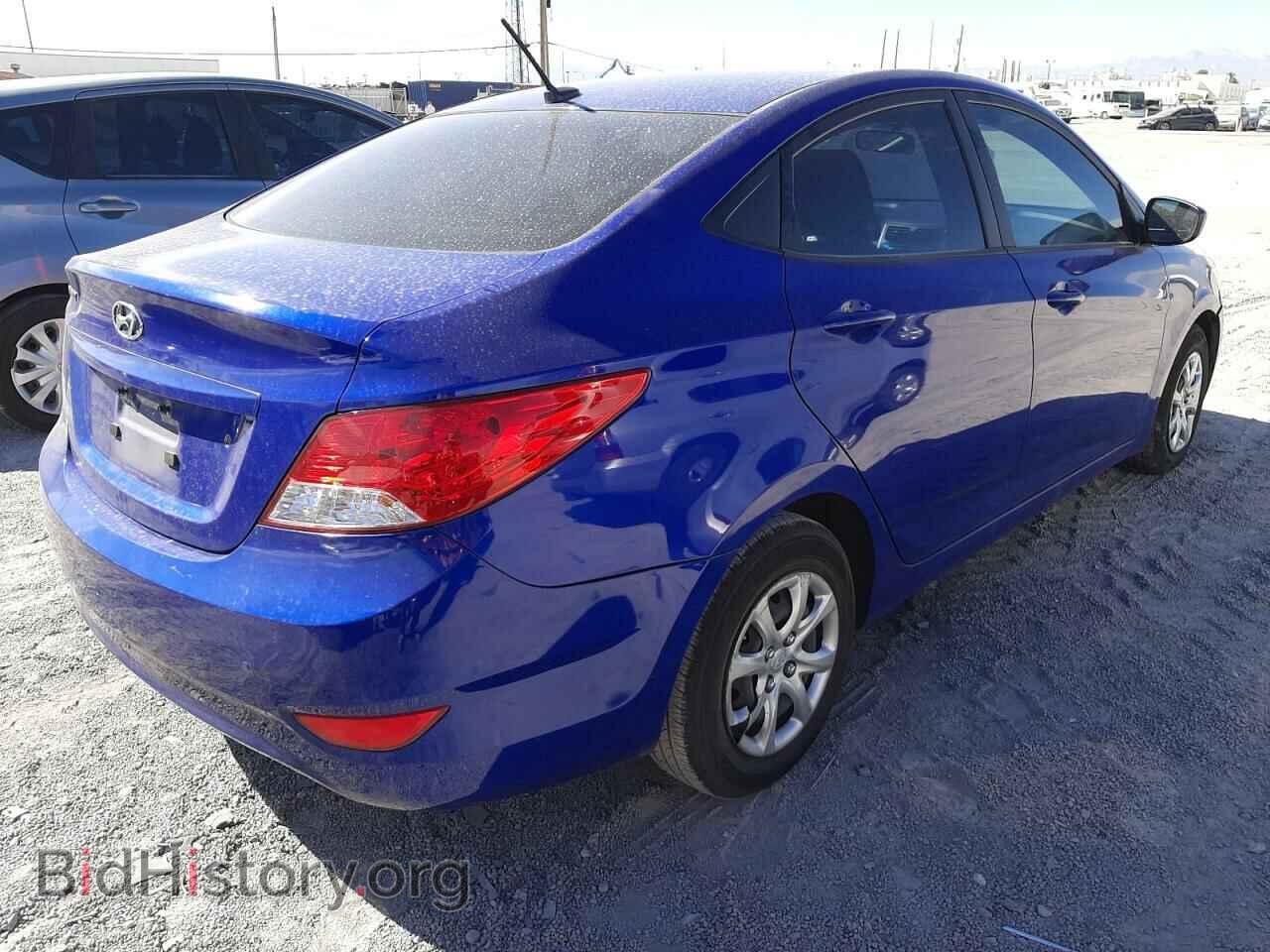 2013 HYUNDAI ACCENT - VIN: KMHCT4AE5DU559320 - Фото 4