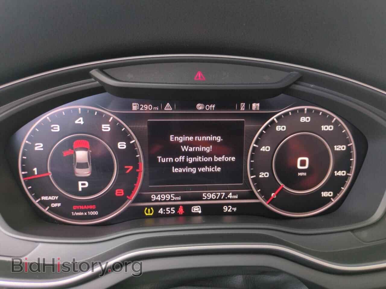 2017 AUDI A4 - VIN: WAUENAF47HN017610 - Фото 9