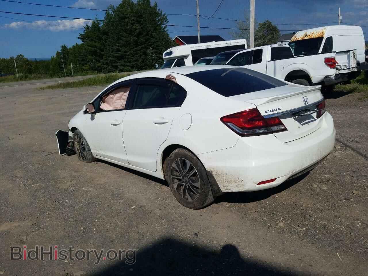 2013 HONDA CIVIC - VIN: 2HGFB2F5XDH015675 - Фото 2