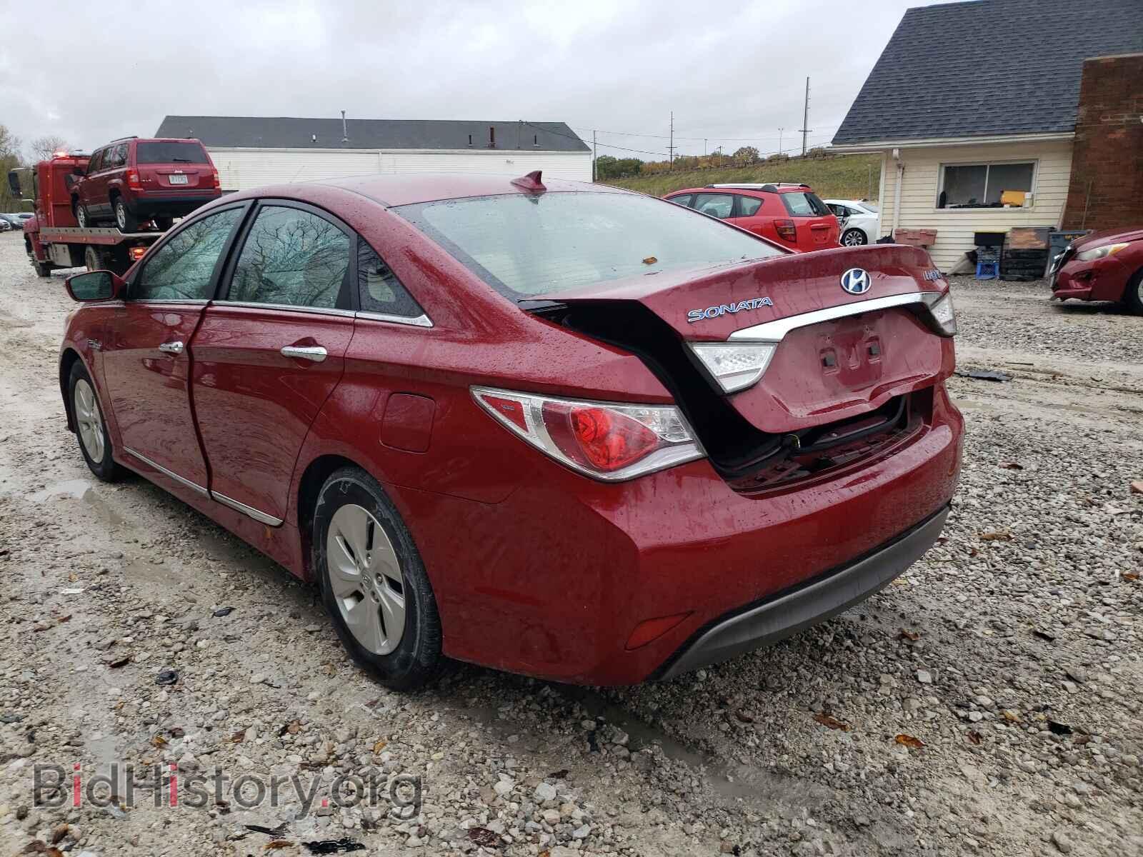 2014 HYUNDAI SONATA - VIN: KMHEC4A40EA113983 - Фото 3