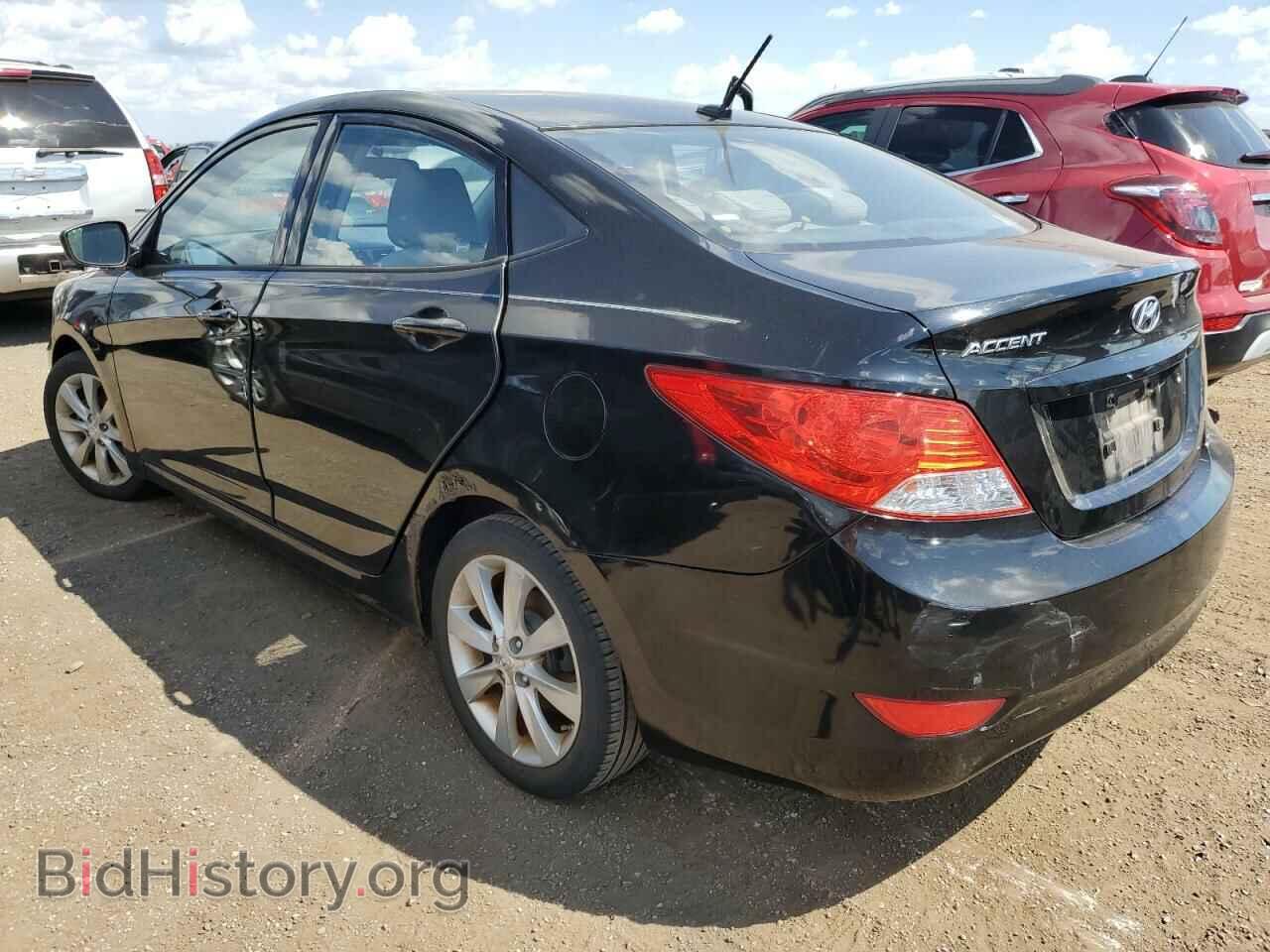 2012 HYUNDAI ACCENT - VIN: KMHCU4AE0CU077821 - Фото 2