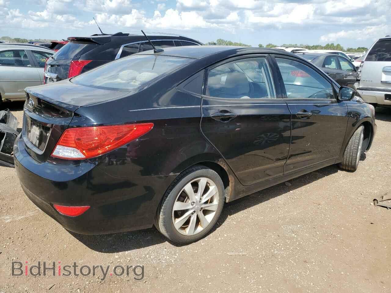 2012 HYUNDAI ACCENT - VIN: KMHCU4AE0CU077821 - Фото 3