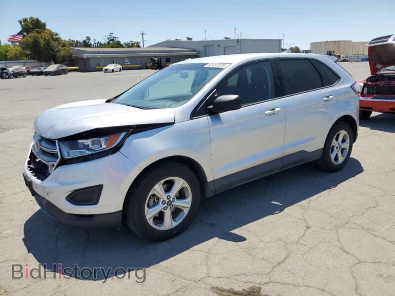 2015 Ford EDGE SE (VIN 2FMTK3G97FBC40534) — фото 1 из 12, Copart, повреждение: передняя часть
