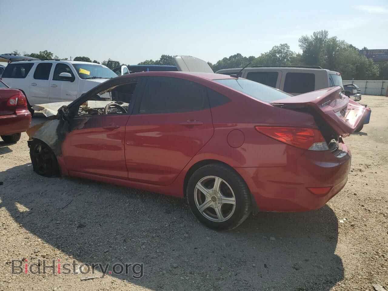 2013 HYUNDAI ACCENT - VIN: KMHCU4AE4DU423824 - Фото 2
