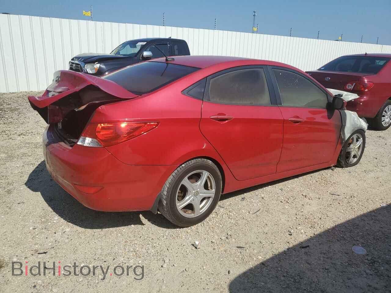 2013 HYUNDAI ACCENT - VIN: KMHCU4AE4DU423824 - Фото 3