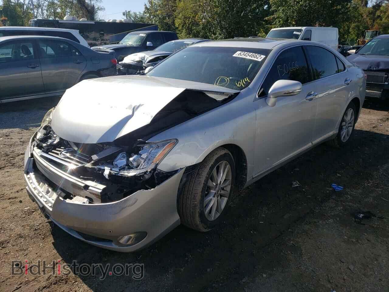 2011 LEXUS ES350 - VIN: JTHBK1EG3B2444137 - Фото 2