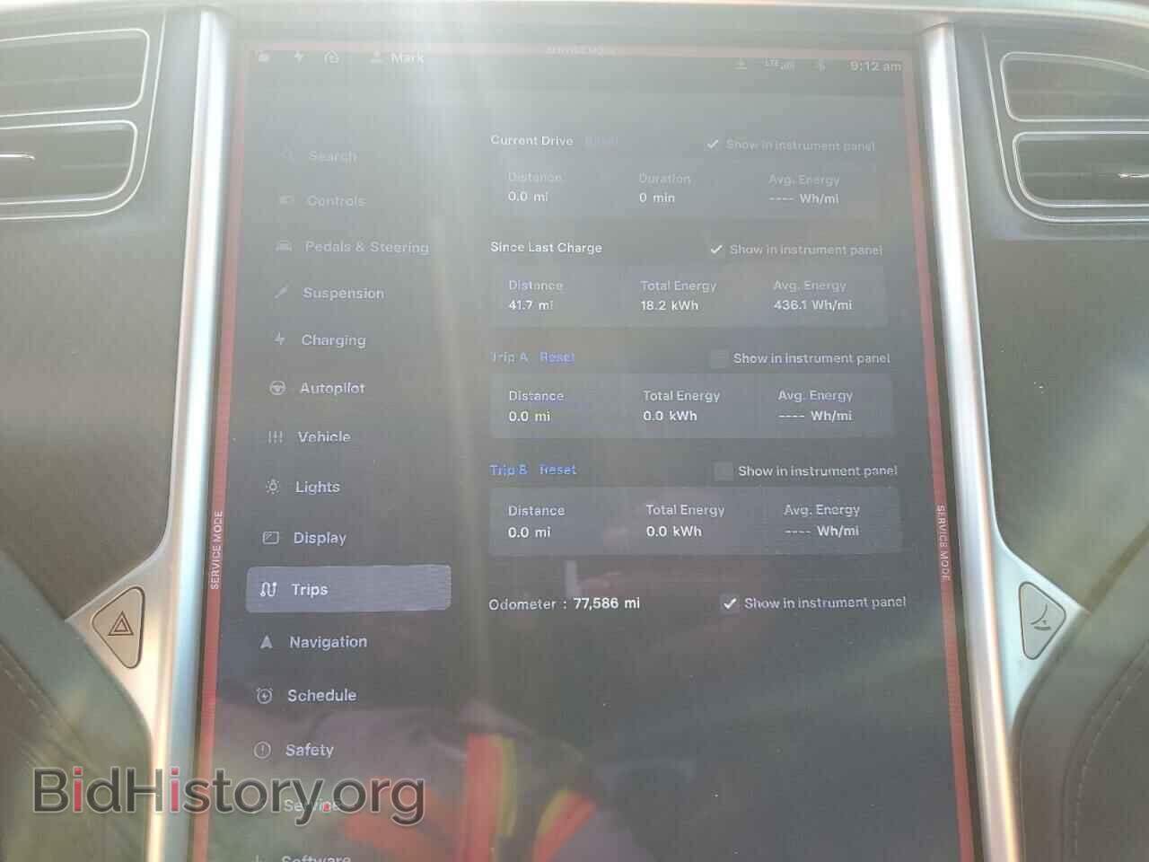 2015 TESLA MODEL S - VIN: 5YJSA1H20FFP79573 - Фото 9
