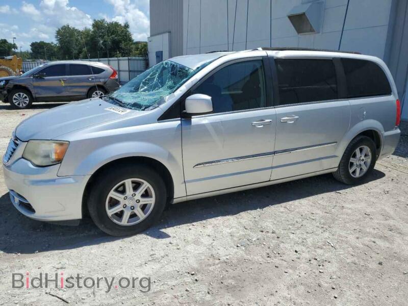 2011 Chrysler MINIVAN Touring (VIN 2A4RR5DG0BR782062) — фото 1 из 13, Copart, повреждение: крыша